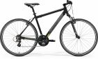 Велосипед Merida CROSSWAY 10-V XL(58cм) MATT BLACK(YELLOW)