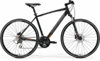 Велосипед Merida CROSSWAY 20-D L(55cм) MATT BLACK(ORANGE)