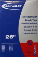 Подробиці про Камера Schwalbe SV12A 26x1.10-1.50 40мм FV з доставкою по Одесі за ціною 205 грн